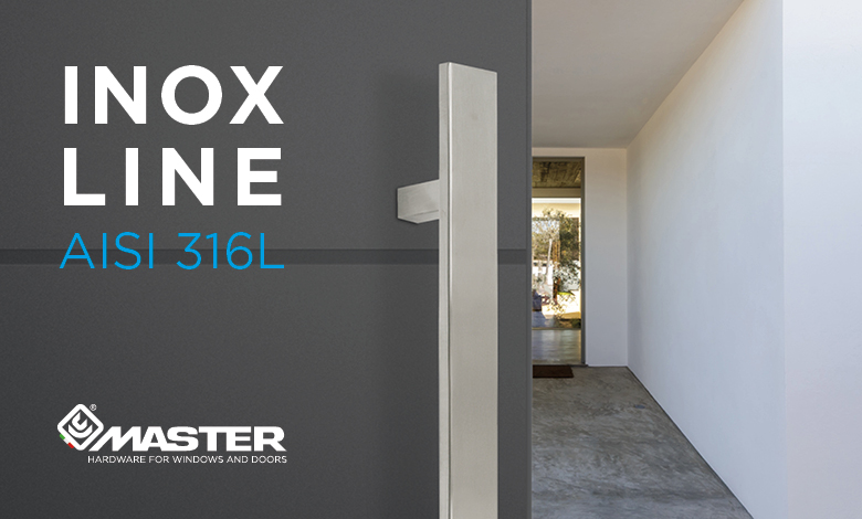 Master Italy представляет Inox Line, новую линейку дверных ручек из нержавеющей стали