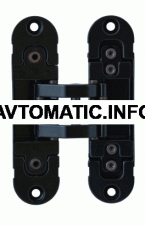 Скрытая петля универсальная OTLAV INVISACTA 3D 120x30 мм черная