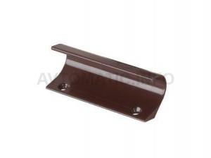 Ручка балконная UHL, металлическая коричневый (80 мм)