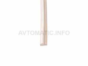 Уплотнитель для деревянных евроокон DEVENTER на наплав и фальц створки, ширина паза 3 мм, ТЭП, белый RAL 9016