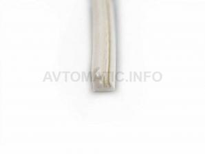 Уплотнитель для деревянных евроокон DEVENTER на наплав створки, ширина паза 3 мм, ТЭП, белый RAL 9016