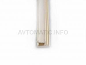 Уплотнитель для деревянных евроокон DEVENTER на наплав створки, ширина паза 3 мм, ТЭП, белый RAL 9016