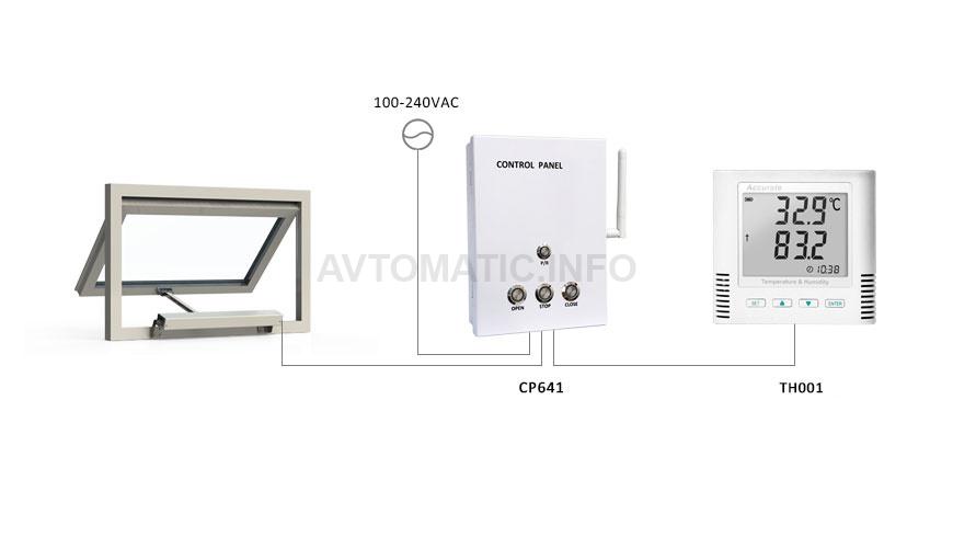 Датчик температуры и влажности Avtomatic TH001